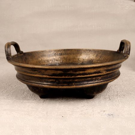 South Indian Finest Brass Idli Making Bowl for Home Decor