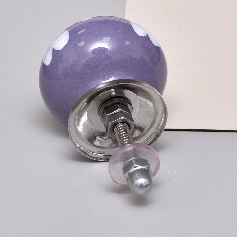 Light Purple Heart Knob (1)