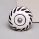 White Etched Ceramic Floral Cabinet Knobs Online