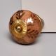 Brown Golden Leaf Ceramic Cabinet Knobs