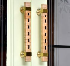 Natural Big Rattan Cabinet Handles (8 Inch)