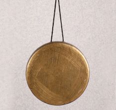 Traditional Tibetan Art Gong Made of Finest Bell Metal