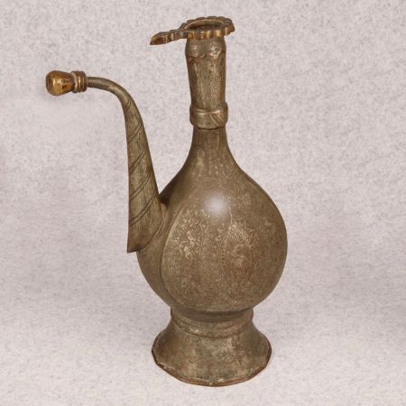 Handmade Islamic Art Copper Aftaba Pot for Home Decor