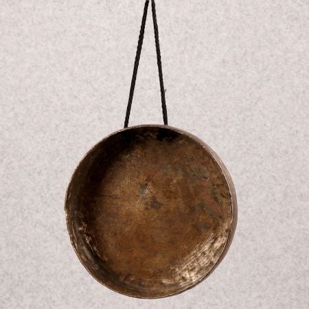 Handmade Tibetan Art Bell Metal Gong for Buddhist Prayer