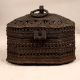 Indian Brass Jewelry Box in Odisha Art for Home Decoration
