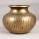 Elegant Brown Handmade Holy Water Pot Made of Brass