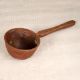 Finest Brass Holy Spoon in Brown Finish for Havan and Decor