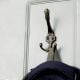 Tri Prong Antique Iron Heavy Duty Wall Hook
