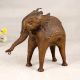 Beautiful Tribal Art Brass Elephant Statue for Home Decor