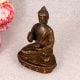 Dark Finish Handmade Brass Buddha Statue for Decor