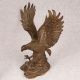 Handcrafted Finest Brass Statue of Eagle in Attacking Position