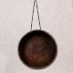 Vintage Brown Tibetan Art Gong Made of Bell Metal