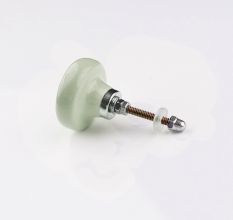 Sage Green Ceramic Button Knob