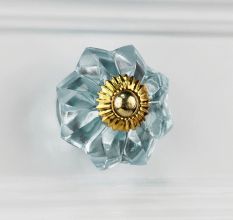 Turquoise Melon Knob