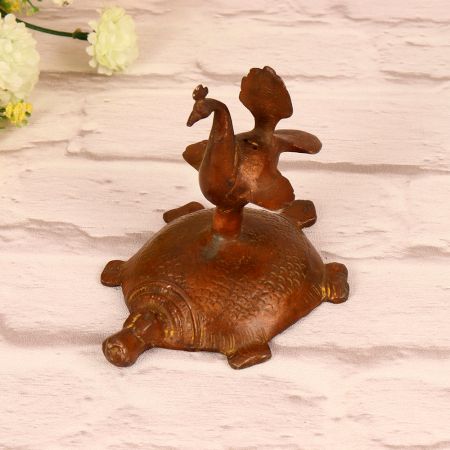 Handmade Finest Brass Peacock Incense Holder for Decor