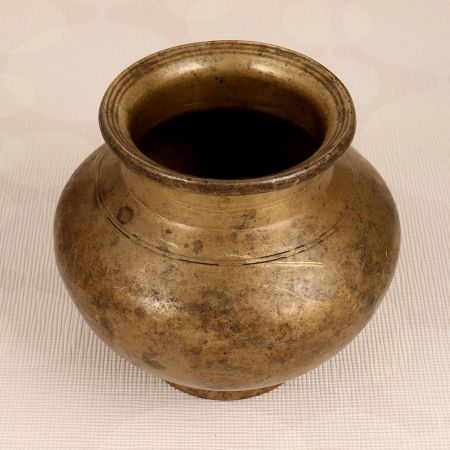 Indian Handcrafted Holy Water Pot Made of Finest Brass
