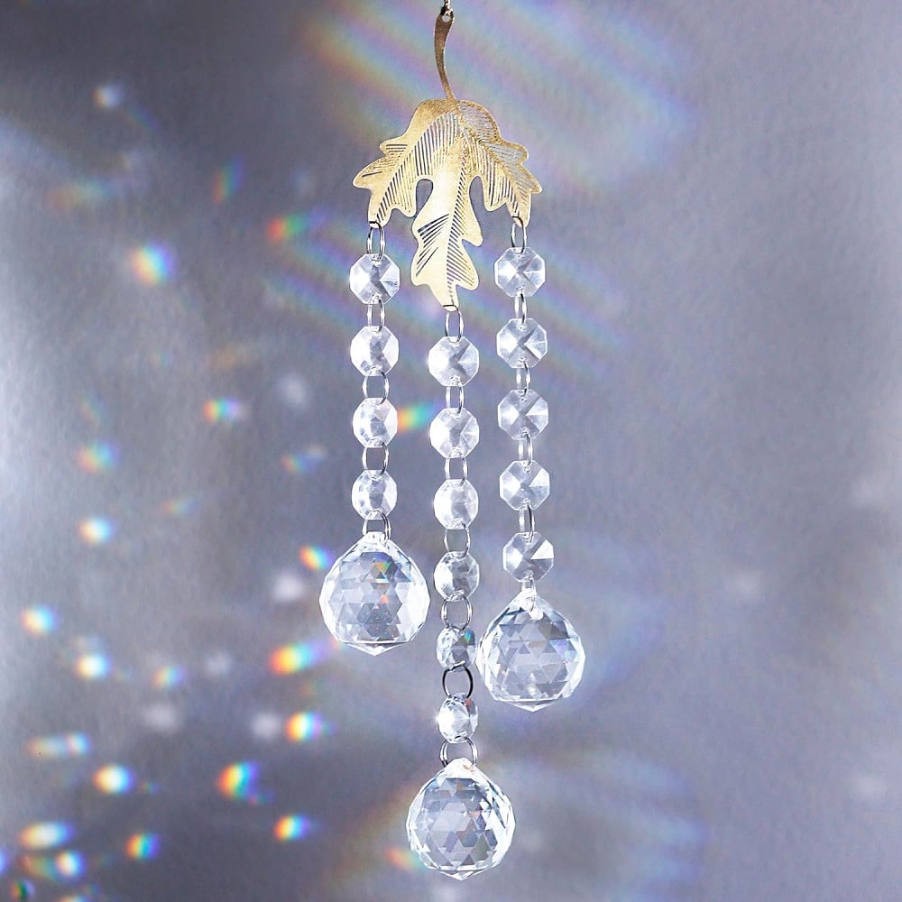 Decorative Suncatchers Crystals Ball Prism Window Hanging for Gift