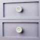 Sage Green Ceramic Button Knob