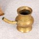 Handcrafted Vintage Brass Sagar Water Pot for Decor