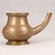 Indian Vintage Brass Water Pot with Spout for Temple