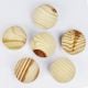 Round Natural Wooden Dresser Knob
