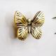 Decorative Golden Butterfly Metal Drawer Knob