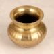 Brown Finest Brass Holy Water Pot Lota for Decoration