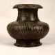 Dark Finish Vintage Brass Holy Water Pot with Spout