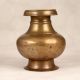 Elegant Brown Brass Water Pot with Spout for Prayer Room