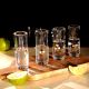 Beautiful Transparent Shot Glasses for Home Decor in Set of 4