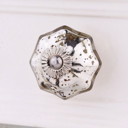 Antique Silver Knob