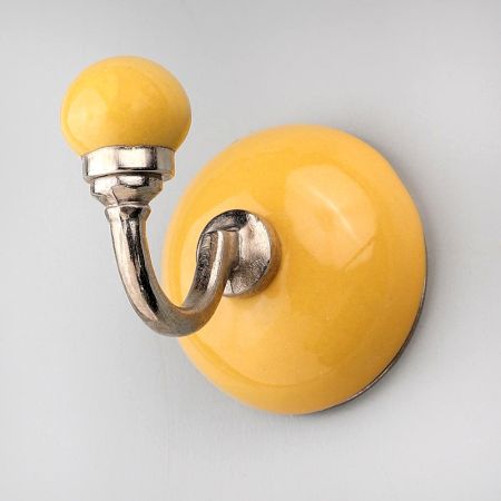 Solid Mustard Wall Hook