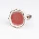 Pink Solid Gold Line Ceramic Dresser Knob Online