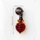 Handmade Amber Glass Bee Hive Pull Teardrop Wardrobe Knob