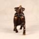 English Art Handmade Brass Statue of Fighting Bull for Decor