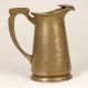 Handcrafted English Art Brass Jug with Handle for Collection