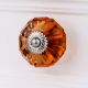 Amber Melon Glass Knob (1)