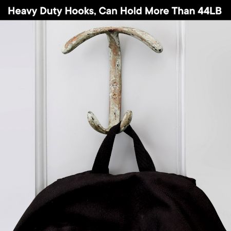 Antique Double Loop Iron Hooks