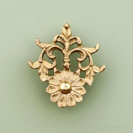 Golden Brass Italian Kitchen Cabinet Knobs