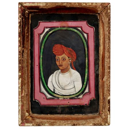 Vintage Paper Painting in Rajasthani Art for Wall Hanging