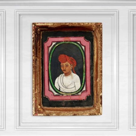 Vintage Paper Painting in Rajasthani Art for Wall Hanging