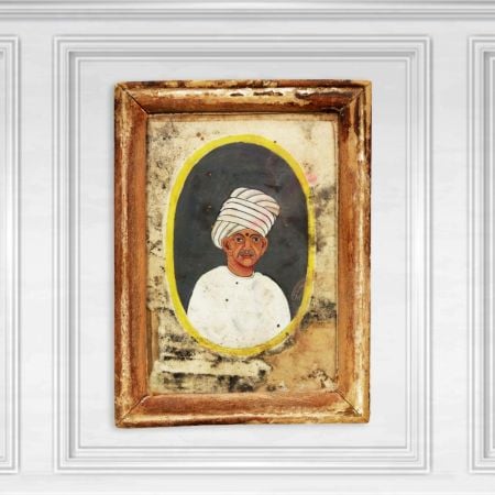 Beautiful Vintage Paper Painting for Wall Hanging from Rajasthan