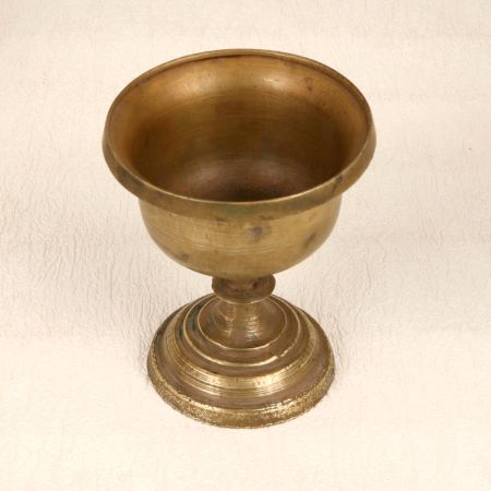 Finest Brass Holy Cup in Brown Finish for Decoration
