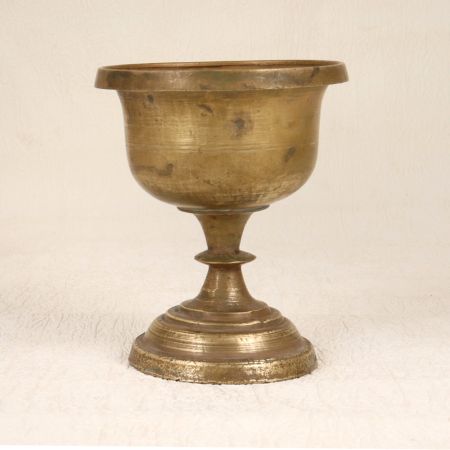 Finest Brass Holy Cup in Brown Finish for Decoration