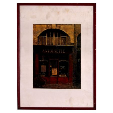 Vintage Oil Painting on Cloth for Hanging Decoration