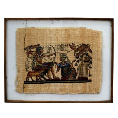 Used Cloth Wall Hanging Painting in Egyptian Art for Decoration