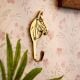 Golden  Brass Western Horse Wall Hooks