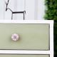 Pink Ceramic Drawer Knobs Combo for Drawer (25 Pieces)