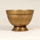 South Indian Vintage Brass Kumkum Bowl for Decoration