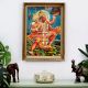 Vintage Paper Print of Lord Hanuman for Prayer Room